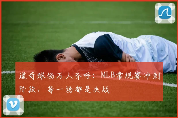 道奇球场万人齐呼：MLB常规赛冲刺阶段，每一场都是决战